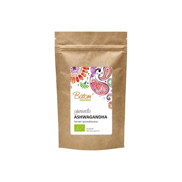 Ashwagandha proszek 100g BATOM BIO - obrazek 2