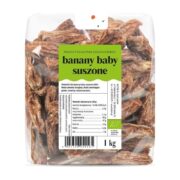 Banany baby suszone 1kg DETAL BIO