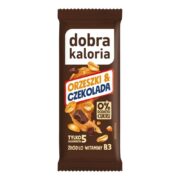 BATON DAKTYLOWY ORZESZKI & CZEKOLADA BEZ DODATKU CUKRÓW 35 g - DOBRA KALORIA