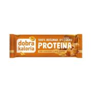 Baton proteinowy Krem orzechowy z karmelem bez cukru 42g DOBRA KALORIA
