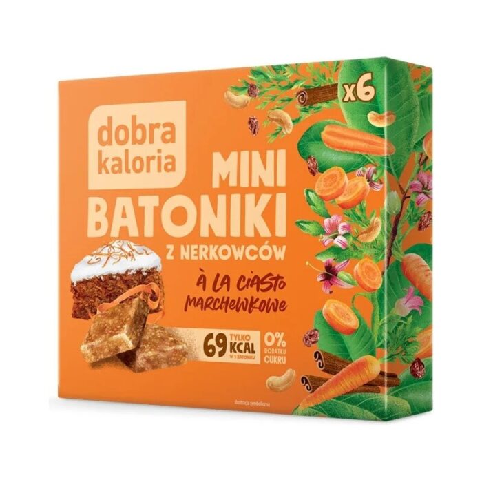 batoniki-d-kaloria-mini-ala-ciasto-marchewkowe-102g-6x17g-ek-2.jpg Mini batoniki z nerkowców à la ciasto marchewkowe bez cukru 102g DOBRA KALORIA - obrazek 1