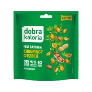 Mini batoniki Chrupiący orzech bez cukru 108g DOBRA KALORIA - obrazek 2