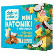 Mini batoniki z nerkowcami Piña colada bez cukru 102g DOBRA KALORIA