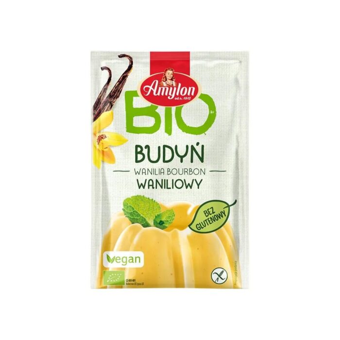 BUDYŃ WANILIOWY BEZGLUTENOWY BIO 40 g - AMYLON - obrazek 2