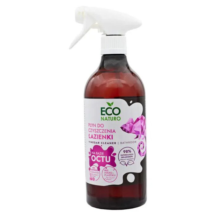 Płyn octowy do czyszczenia łazienki spray 750ml ECO NATURO - obrazek 1
