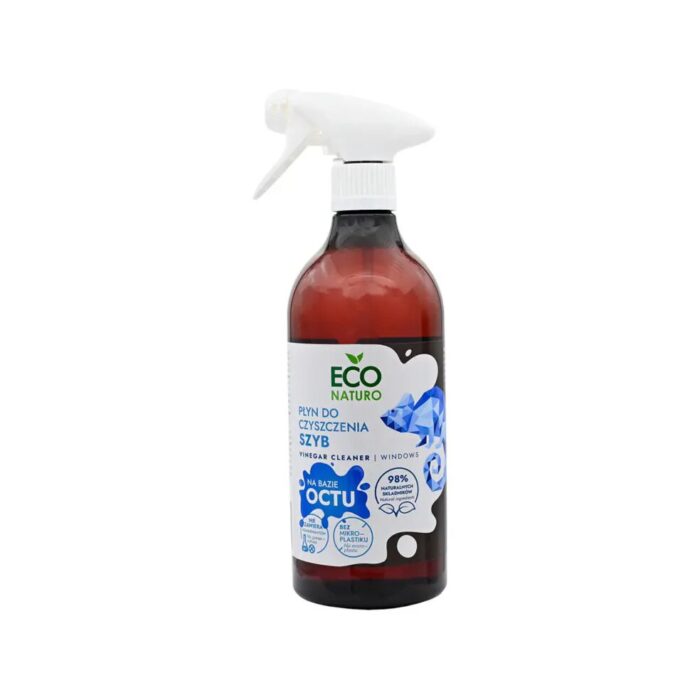 Płyn octowy do mycia szyb spray 750ml ECO NATURO - obrazek 2