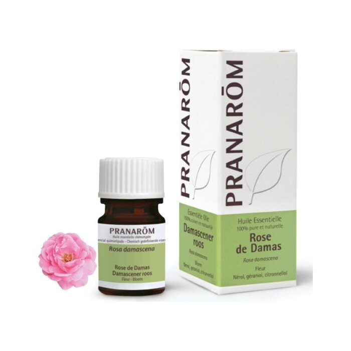 Olejek eteryczny różany Róża damasceńska Rosa damascena 2ml PRANARÔM - obrazek 1
