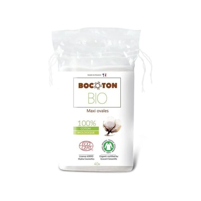 Płatki kosmetyczne owalne 40szt. BOCOTON EKO - obrazek 1