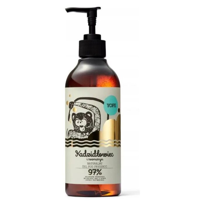 Żel pod prysznic Kadzidłowiec 400ml YOPE - obrazek 1