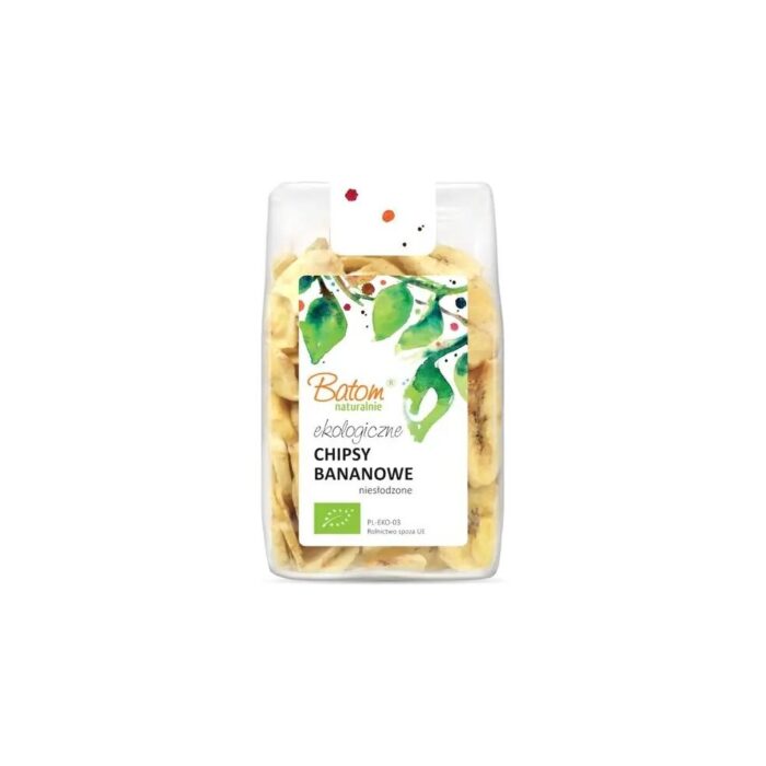 Chipsy bananowe niesłodzone 250g BATOM BIO - obrazek 2