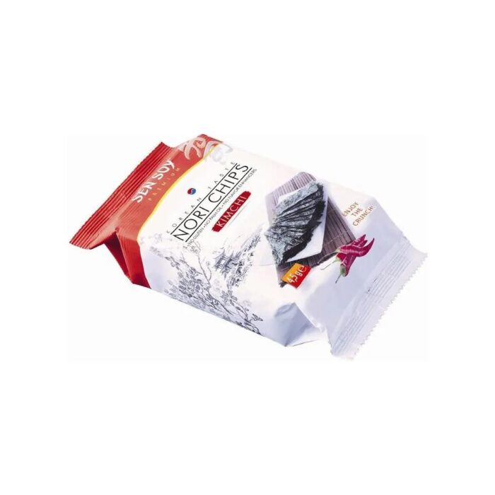 CHIPSY NORI KIMCHI BEZGLUTENOWE 4,5 g - SEN SOY - obrazek 2