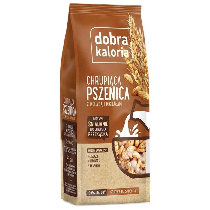 chrupiaca-pszenica-z-melasa-i-migdalami-120gdobra-kaloria-2.jpg Chrupiąca pszenica z melasą i migdałami 120g DOBRA KALORIA - obrazek 1