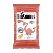 Chrupki kukurydziane bezglutenowe z ketchupem 50g BIOSAURUS BIO