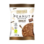 Miękkie ciasteczko masło orzechowe & czekolada bez cukru 50g FRANK&OLI