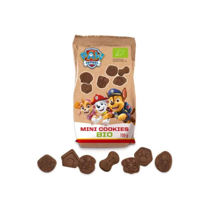 Ciasteczka kakaowe dla dzieci Psi patrol 100g T&U BIO - obrazek 5