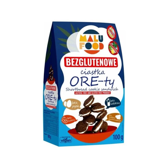 Ciastka ORE-TY śmietankowe kruche 100g MALUFOOD - obrazek 2