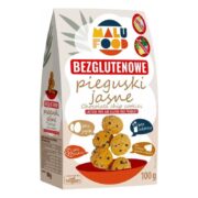 CIASTKA PIEGUSKI JASNE BEZ CUKRU BEZGLUTENOWE 100 g - MALU FOOD