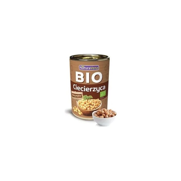CIECIERZYCA W ZALEWIE BEZ DODATKU SOLI BIO 400 g (240 g) - NATURAVENA - obrazek 1