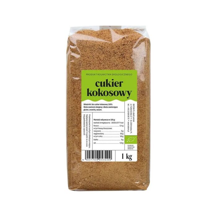 Cukier kokosowy 1kg DETAL BIO - obrazek 2