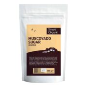 Cukier trzcinowy Muscovado 300g SMART ORGANIC BIO