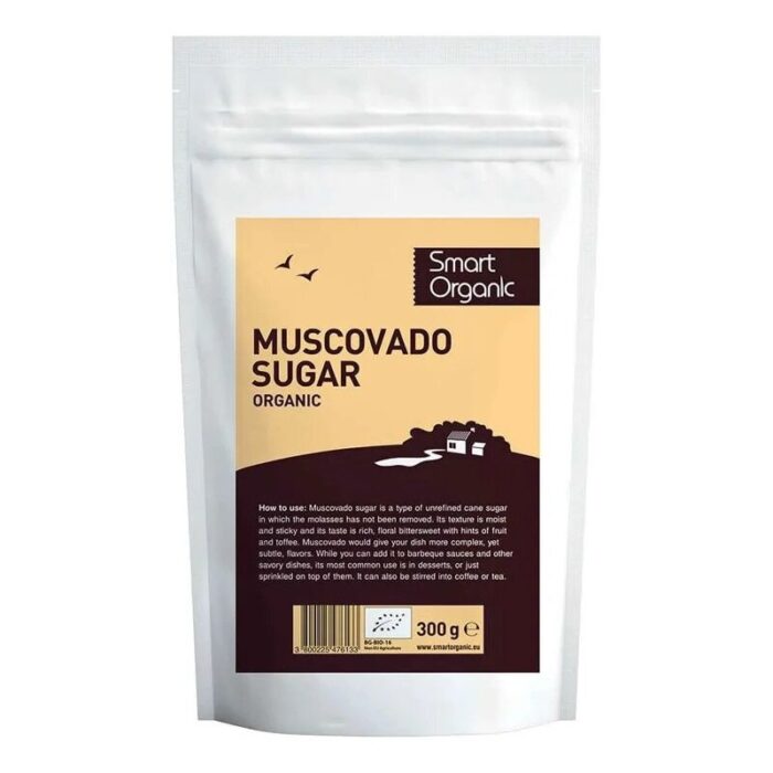 cukier-trzcin-muscovado-smart-300g-bio-bp-2.jpg Cukier trzcinowy Muscovado 300g SMART ORGANIC BIO - obrazek 1