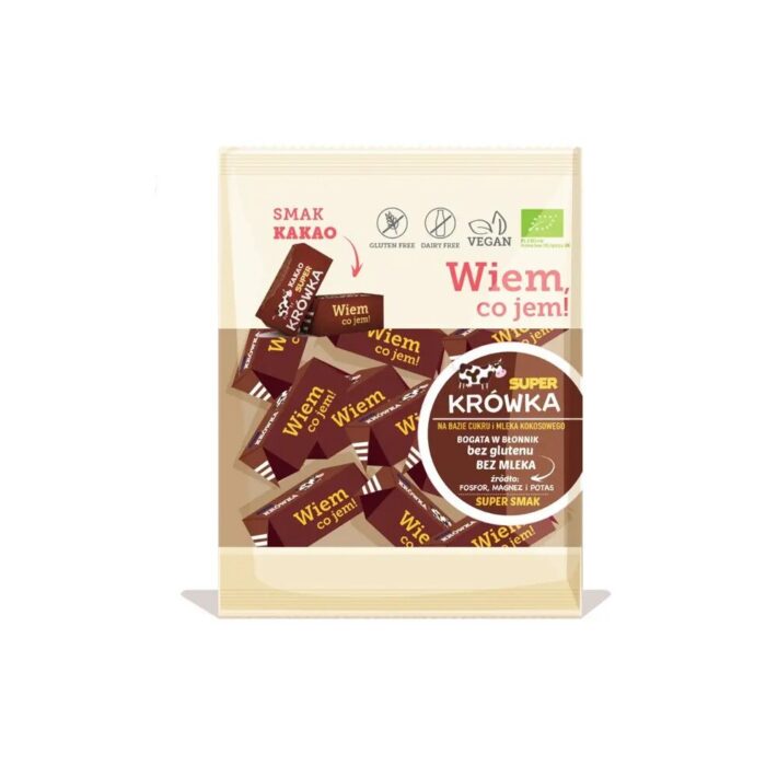 KRÓWKI KAKAOWE BEZMLECZNE BEZGLUTENOWE BIO 150 g - ME GUSTO (SUPER KRÓWKA) - obrazek 2