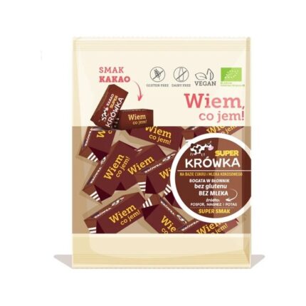 KRÓWKI KAKAOWE BEZMLECZNE BEZGLUTENOWE BIO 150 g - ME GUSTO (SUPER KRÓWKA)