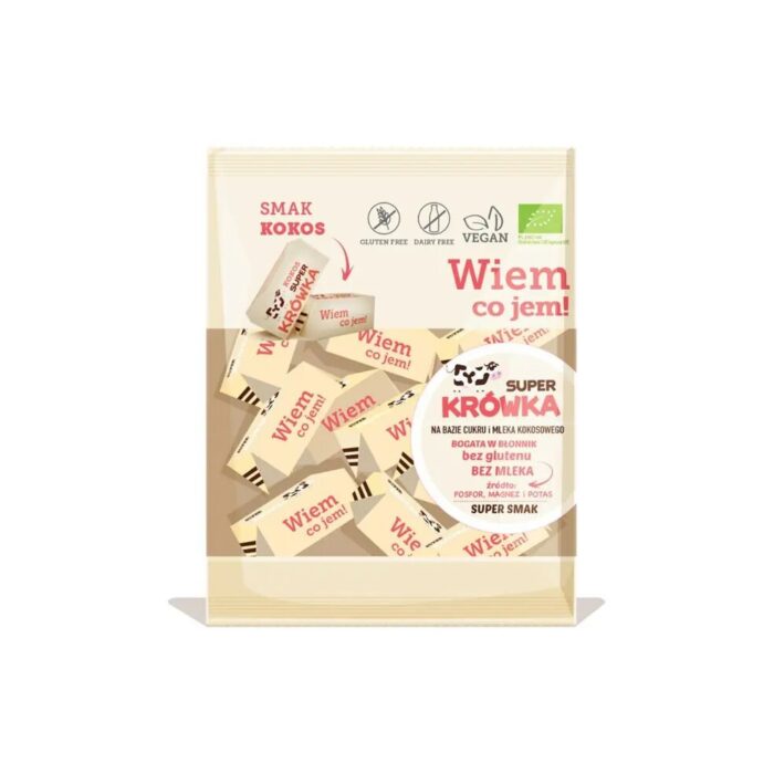 KRÓWKI KOKOSOWE BEZMLECZNE BEZGLUTENOWE BIO 150 g - ME GUSTO (SUPER KRÓWKA) - obrazek 2
