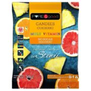 CUKIERKI MULTIVITAMIN ZE STEWIĄ BEZ CUKRU 50 g - PURE&GOOD