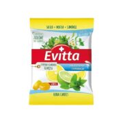 Cukierki ziołowe Cytryna & Limonka & Mięta bez cukru 60g EVITTA - obrazek 2
