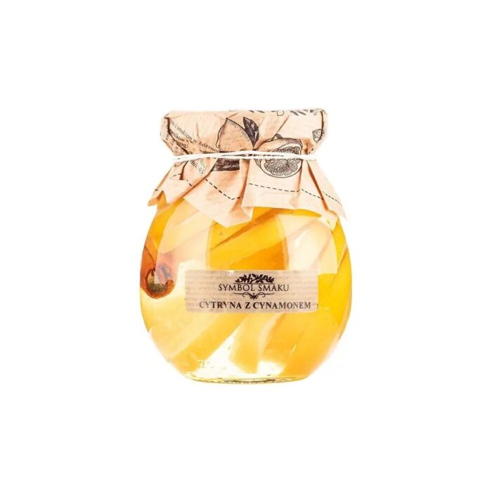 Cytryny w syropie z cynamonem 260g SYMBOL SMAKU - najlepiej spożyć przed: 01.11.2025 - obrazek 2
