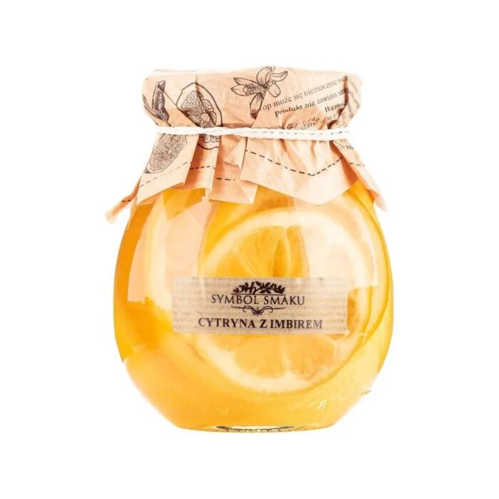 Cytryny w syropie z imbirem 260g SYMBOL SMAKU - obrazek 2