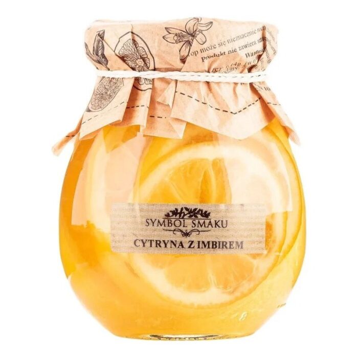cytryny-symbol-smaku-z-imbirem-290g-2.jpg Cytryny w syropie z imbirem 260g SYMBOL SMAKU - obrazek 1