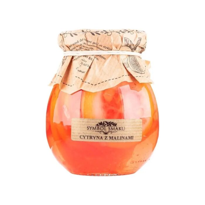Cytryny w syropie z malinami 260g SYMBOL SMAKU - najlepiej spożyć przed: 25.11.2025 - obrazek 2