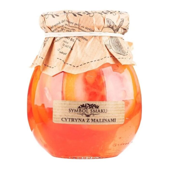 Cytryny w syropie z malinami 260g SYMBOL SMAKU - najlepiej spożyć przed: 25.11.2025 - obrazek 1