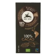 TABLICZKA GORZKA 100 % KAKAO BIO 50 g - ALCE NERO