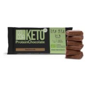 CZEKOLADA PROTEINOWA O SMAKU SŁONEGO KARMELU KETO BIO 40 g - COCOA