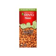 Czekolada mleczna z migdałami Stevia bez cukru 125g TORRAS - obrazek 2
