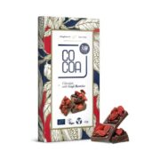 Czekolada surowa z jagodami Goji 50g COCOA BIO