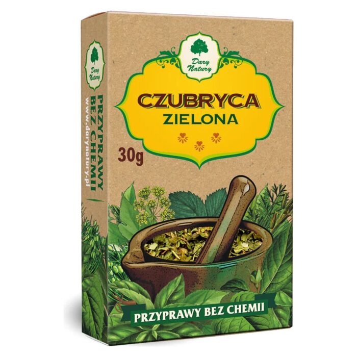 Czubryca zielona 30g DARY NATURY - obrazek 2