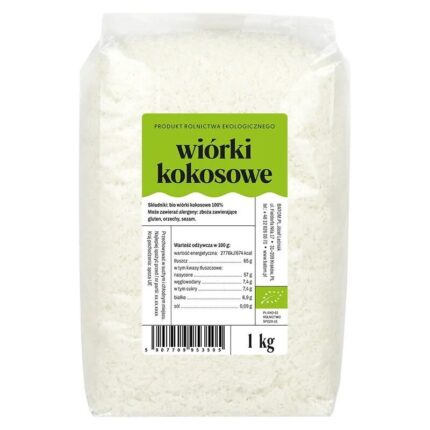 Wiórki kokosowe 1kg DETAL BIO