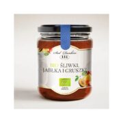 Śliwki Jabłka Gruszki bez dodatku cukru 270g SAD DANKÓW BIO - obrazek 2