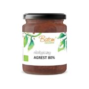 Dżem agrestowy 80% słodzony sokiem jabłkowym 260g BATOM BIO