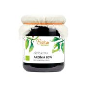 Dżem aroniowy 80% słodzony sokiem jabłkowym 260g BATOM BIO