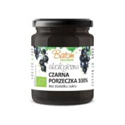 CZARNA PORZECZKA 100 % BEZ DODATKU CUKRÓW BIO 260 g - BATOM