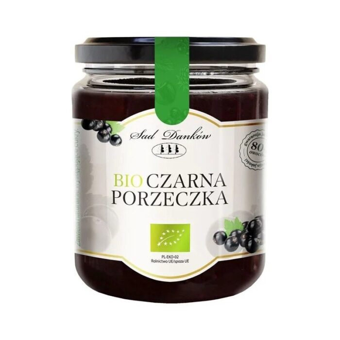 dzemik-z-czarnej-porzeczki-bez-dodatku-cukru-260gsad-dankowbio-2.jpg CZARNA PORZECZKA 80 % BIO 260 g - SAD DANKÓW - obrazek 1