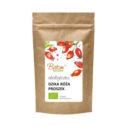 DZIKA RÓŻA PROSZEK BIO 100 g - BATOM