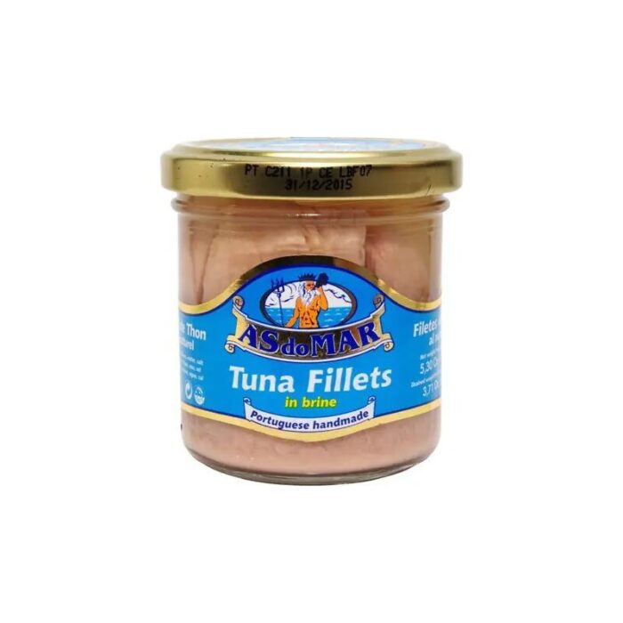filet-z-tunczyka-as-do-mar-w-zalewie-150g-2.jpg Tuńczyk filety w naturalnej zalewie słoik 150g ÀS DO MAR - obrazek 1