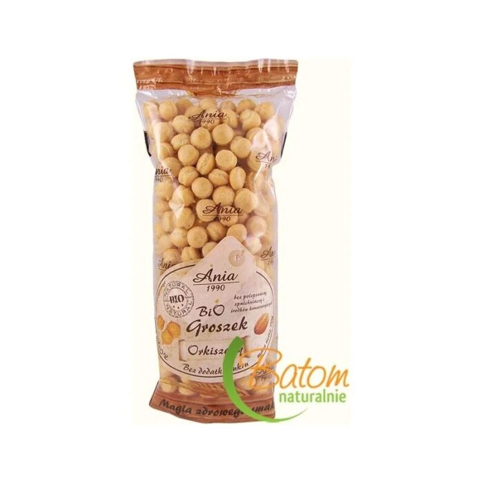 groszek-ptysiowy-orkiszowy-70ganiabio-2.jpg GROSZEK PTYSIOWY ORKISZOWY BEZ DODATKU CUKRÓW BIO 70 g - BIO ANIA - obrazek 1