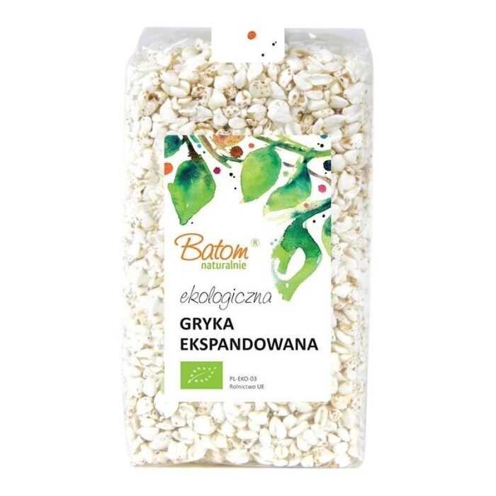 Gryka ekspandowana / do chrupania 100g BATOM BIO - obrazek 1